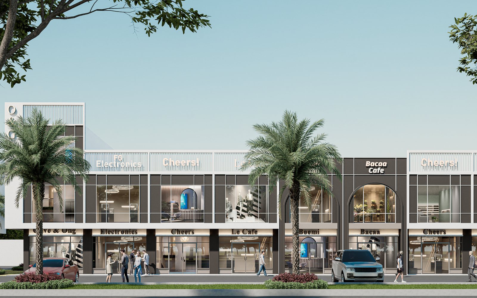 Grand Ashta Bizpark — ilustrasi kawasan Bukit Tempayan, Batu Aji / Simpang Aviari